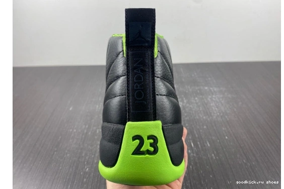 GREEN AJ12 BLACK Jordan 12 DOF FLIGHT 0419